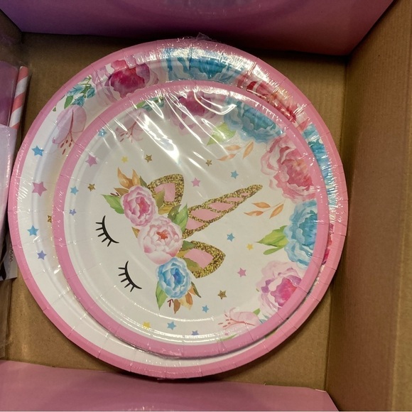 DISCOVERING DIY UNICORN BIRTHDAY PARTY SUPPLIES, NEW, UNICORN PARTY - Picture 9 of 12